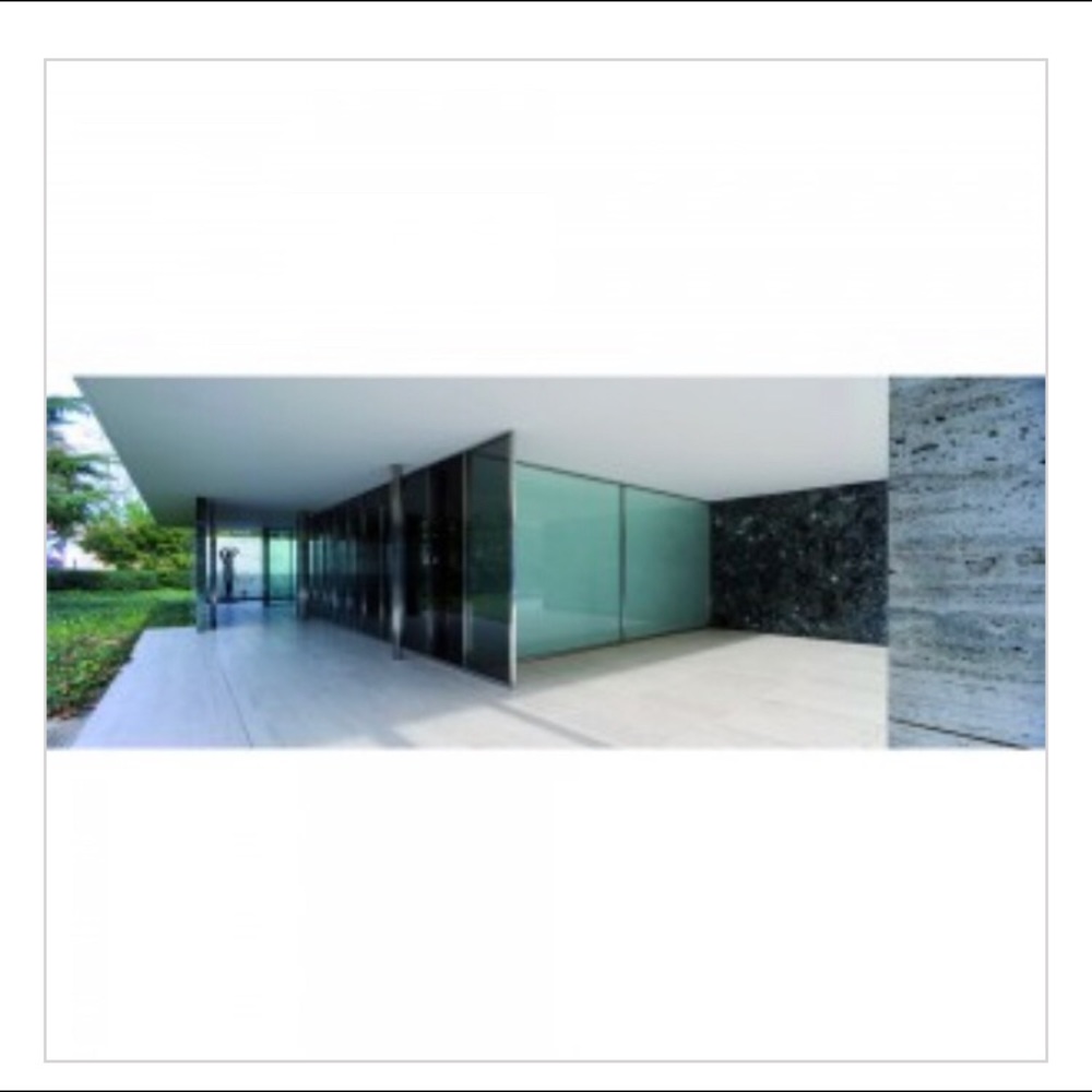 🎁 MIES VAN DER ROHE PAVILION POSTER